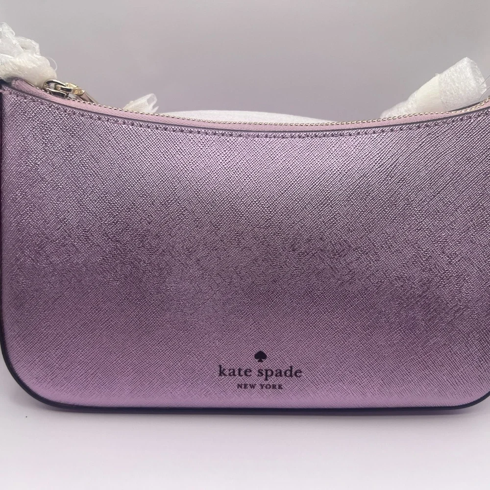 NWT Kate Spade Quartz Pink Duet Patent Crossbody Duo